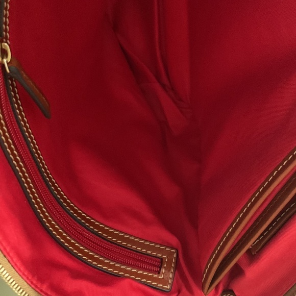 Dooney & Bourke Burgundy Tote Bag - Picture 10 of 13